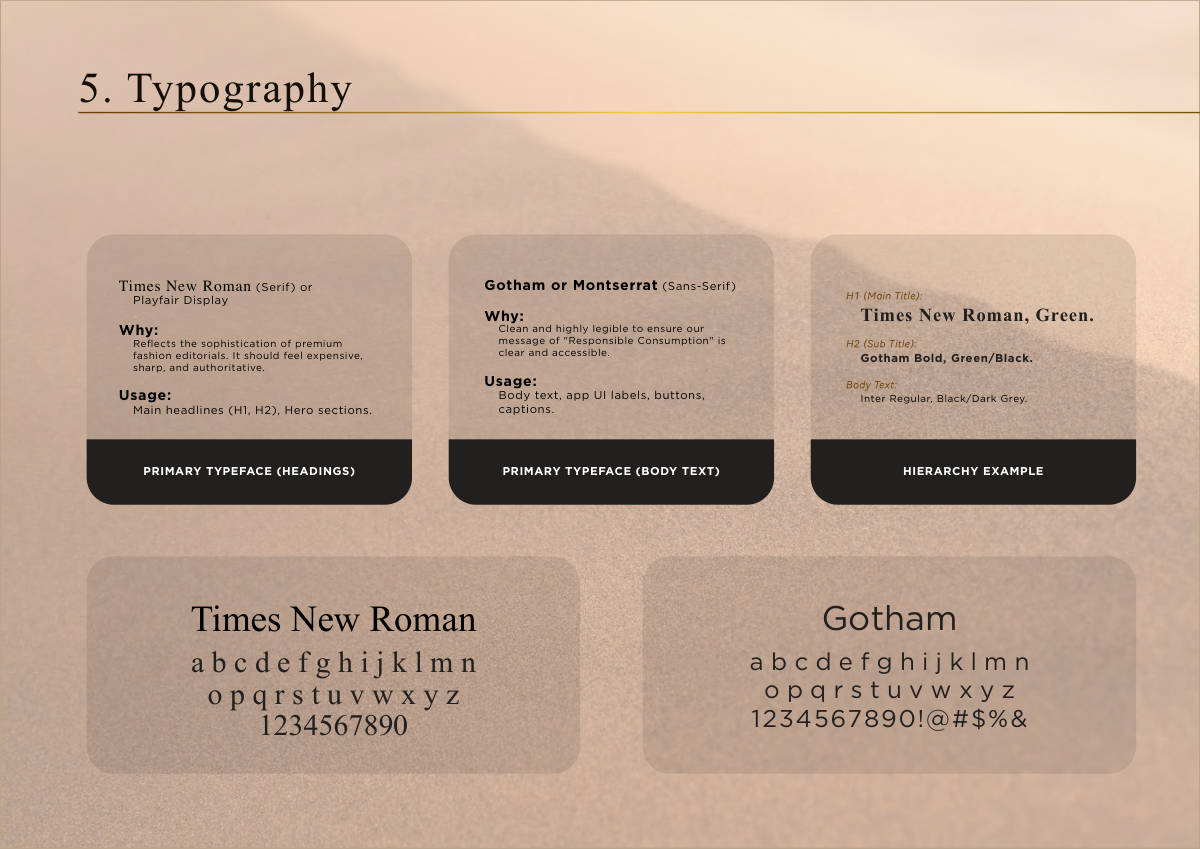 LUXE SERIES · Brand guideline page 8