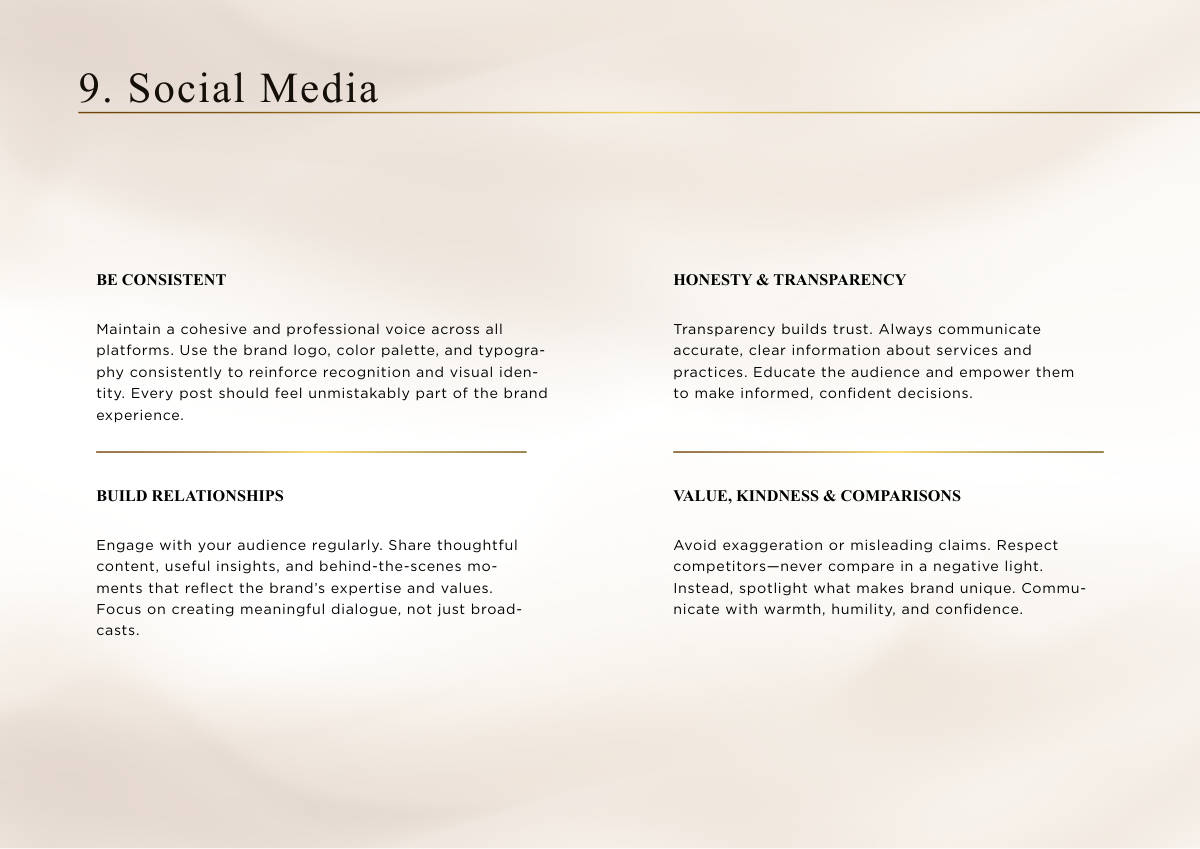 LUXE SERIES · Brand guideline page 15