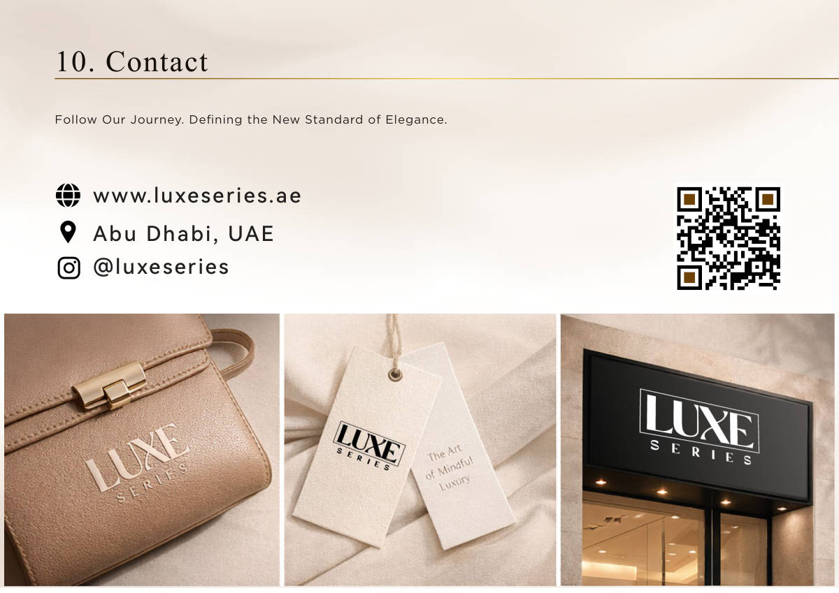 LUXE SERIES · Brand guideline page 16