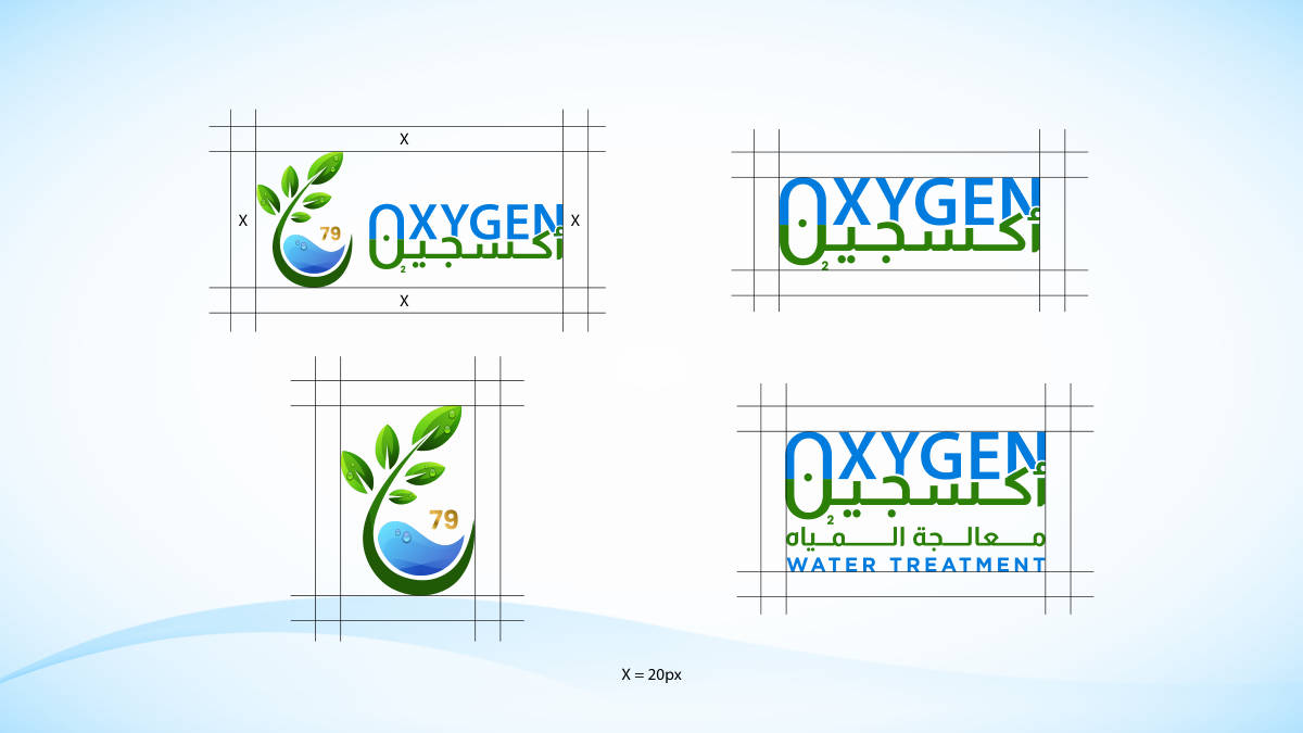 OXYGEN WATER TREATMENT · Brand guideline page 6
