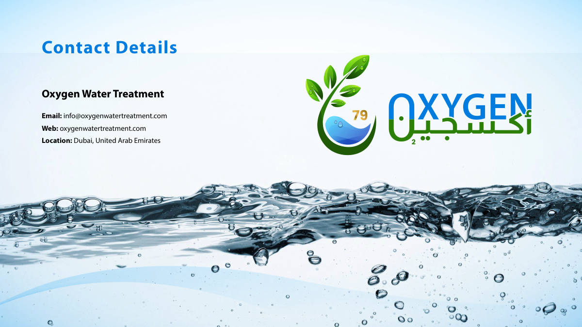 OXYGEN WATER TREATMENT · Brand guideline page 13