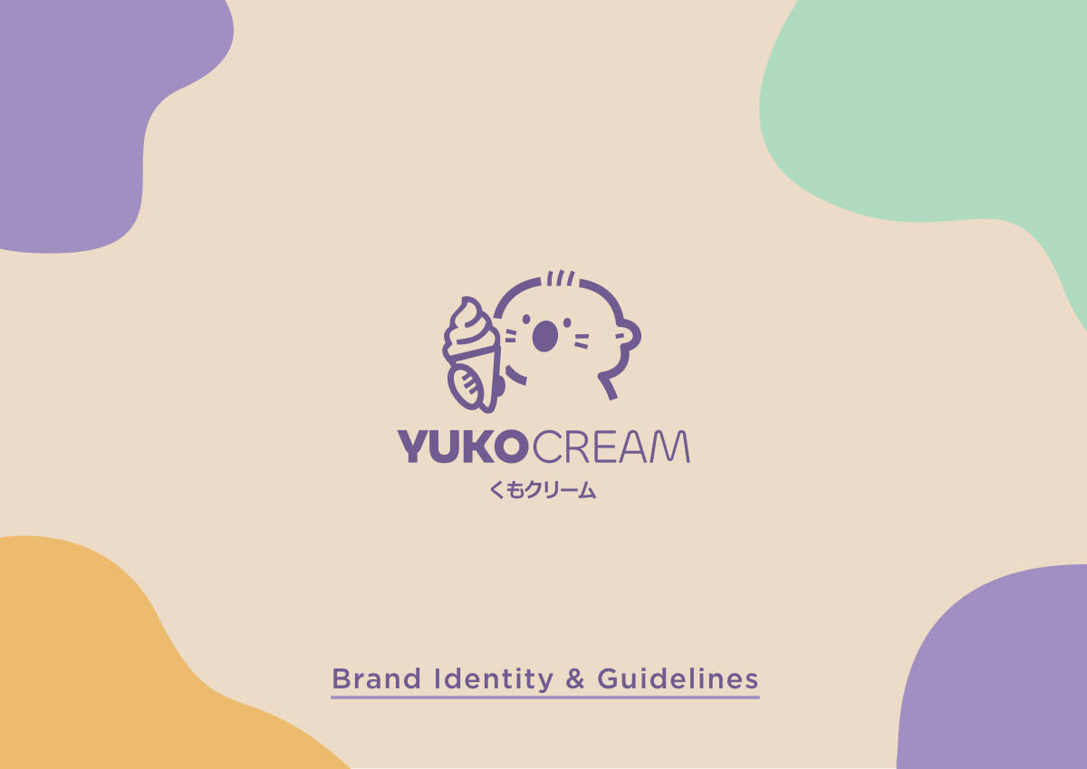 YUKO CREAM · Brand guideline page 1