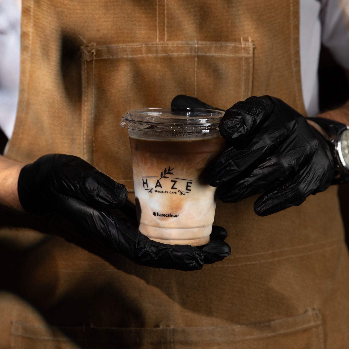 Haze Café creative product shot by Mesh Media